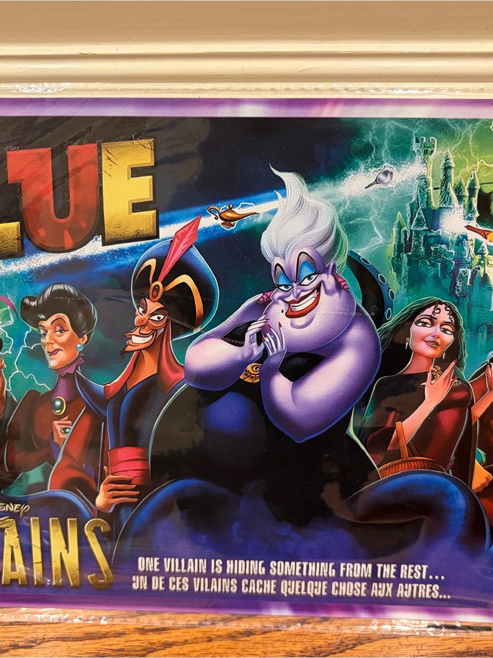 Clue: Disney Villains Metallic Sign/ Plaque